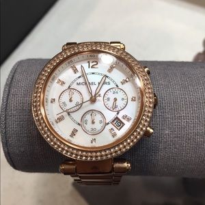 Rose Gold Michael Kors watch